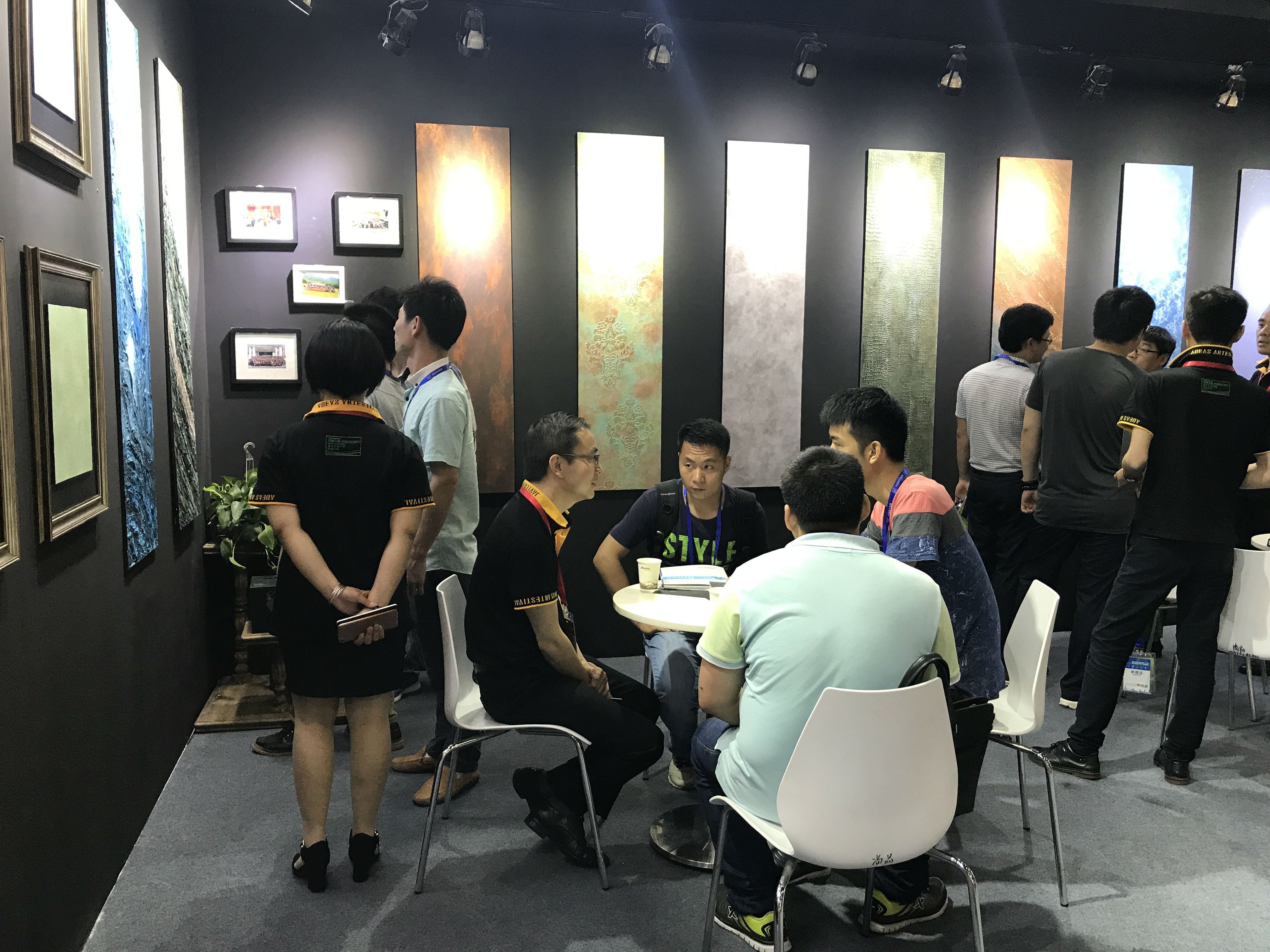GIOVANNI喬瓦尼藝術(shù)涂料展會現(xiàn)場